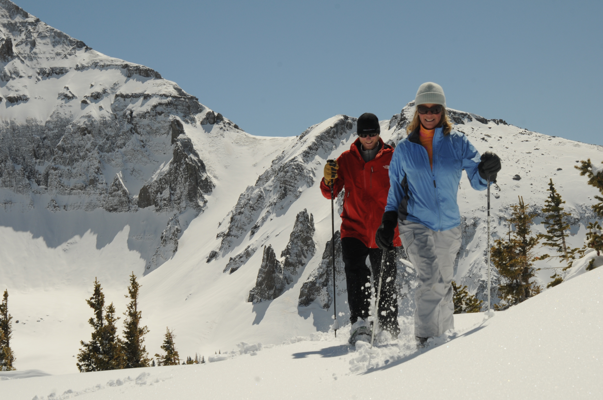 Snowshoeing