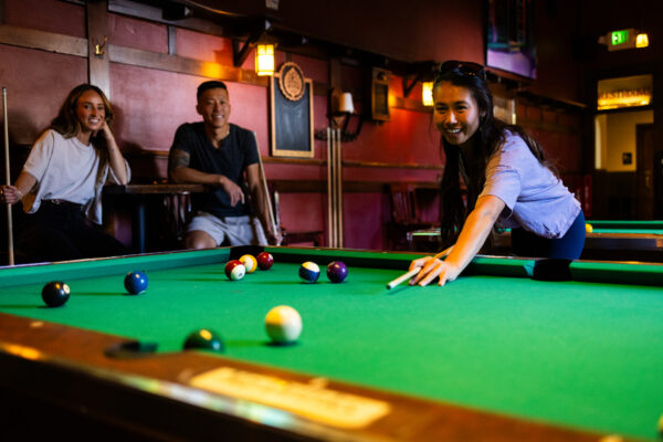 Billiards at the Historic Bar