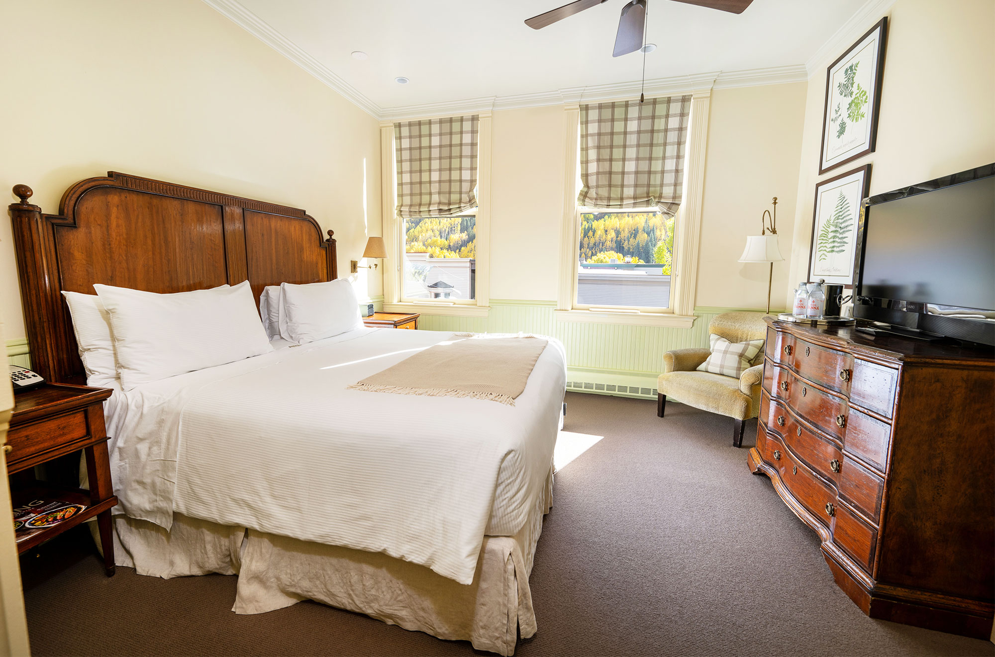 3rd Floor Main Street Rooms at New Sheridan Hotel Telluride