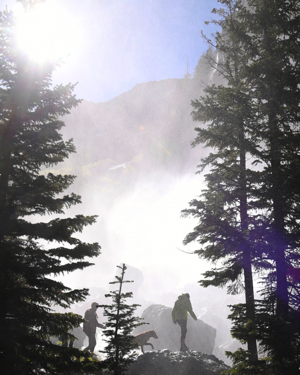 Hking from New Sheridan Hotel Telluride