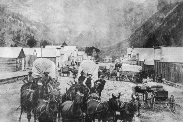 Freight Wagons in Telluride